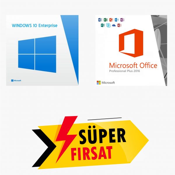 Windows 10 Enterprise Lisans Anahtarı ve Office 2016 Pro Plus Lisans Anahtarı