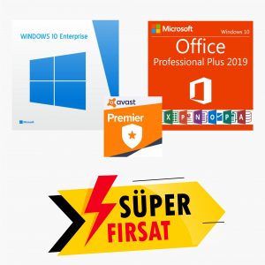 Windows 10 Enterpirse LTSB Lisans Anahtarı ve Office 2019 Pro Plus Lisans Anahtarı ve Avast Premier Lisans Anahtarı