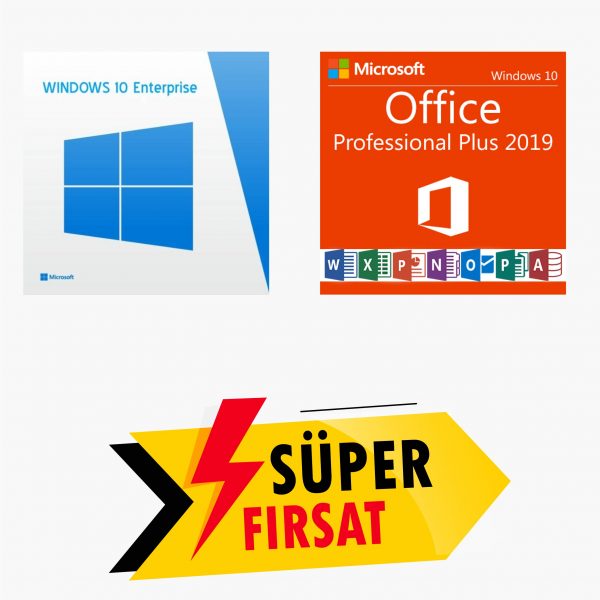 Windows 10 Enterprise Lisans Anahtarı ve Office 2019 Pro Plus Lisans Anahtarı