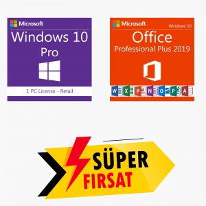 Windows 10 Pro Lisans Anahtarı ve Office 2019 Pro Plus Lisans Anahtarı