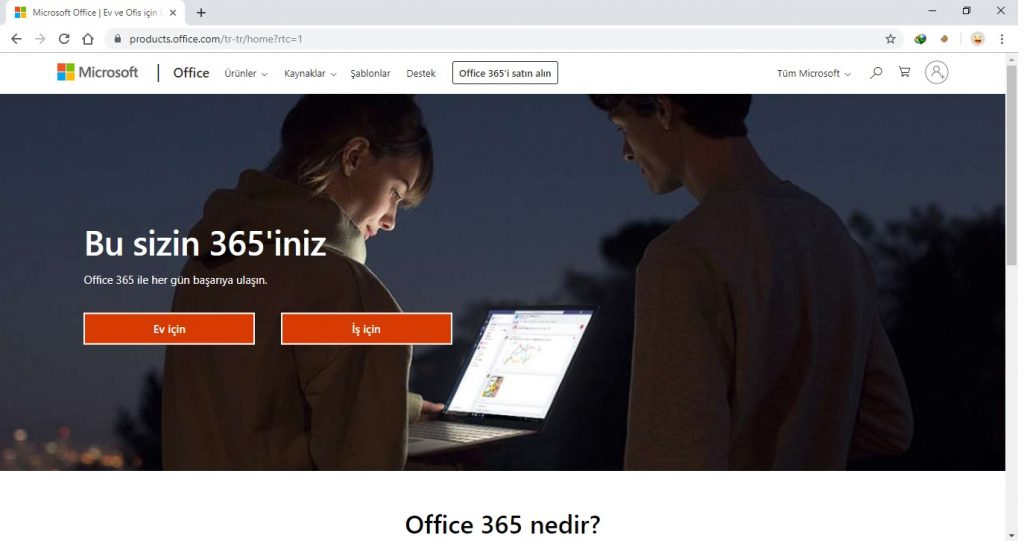 Office Satın Alma İçin Microsoft Office 2019 Pro Plus Satın Alma Sayfası